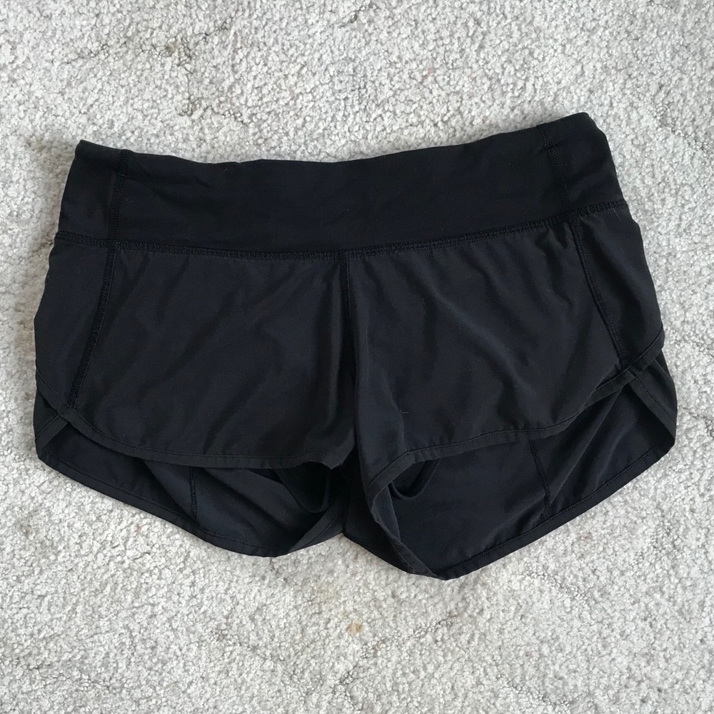 Lululemon athletica black speed up short